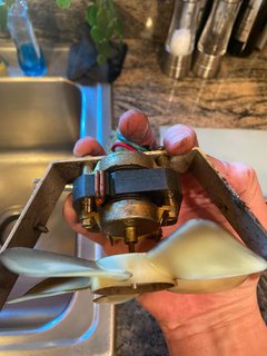 Fan motor replacement